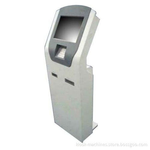 Pushbutton Ticket Dispenser, Touchscreen Kiosk Machines For Queue Management System